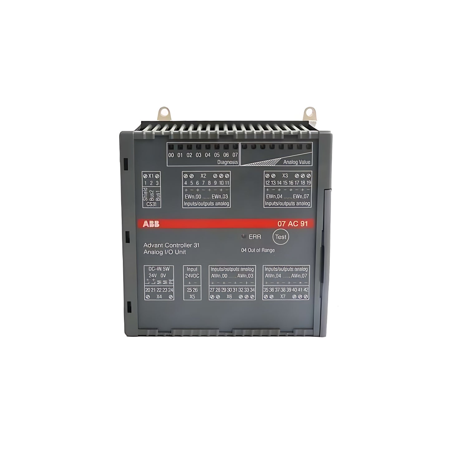 ABB 07AC91 GJR5252300R0101 Analog I/O Module