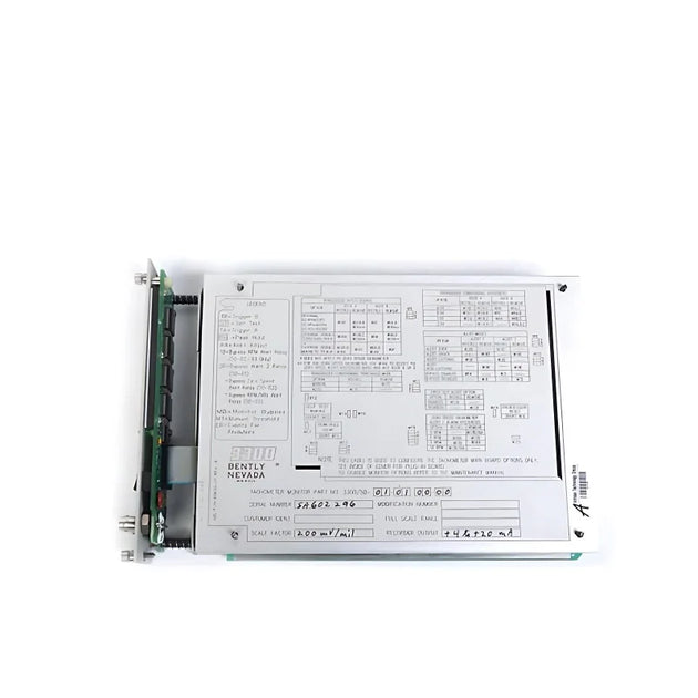 BENTLY NEVADA 3300/01 System Monitor Module-(2)